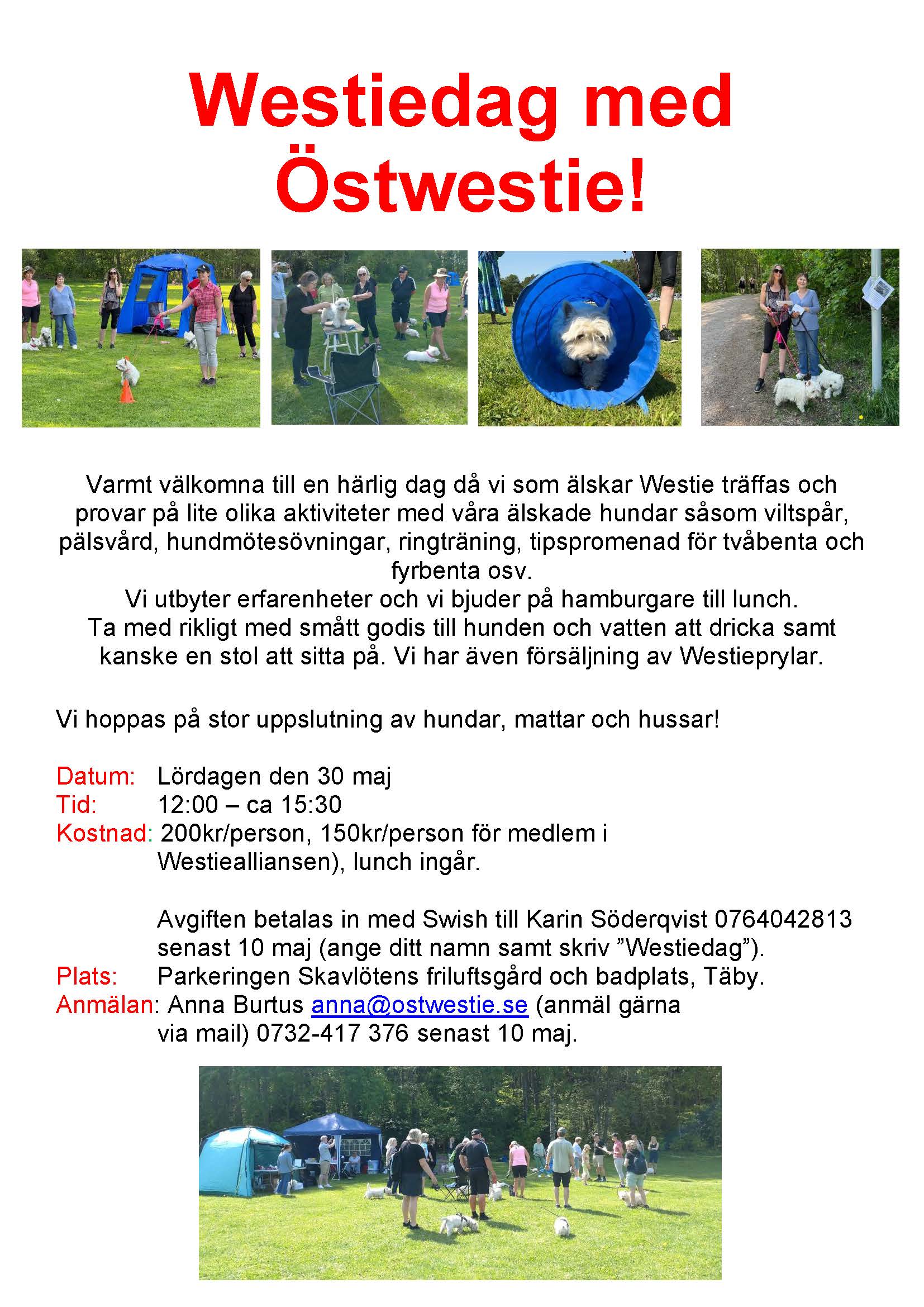 Westiedag 30 maj 2026